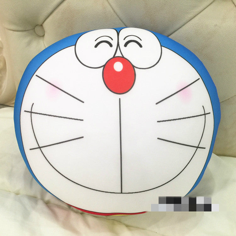 Black And White Kitten Pillow Doll