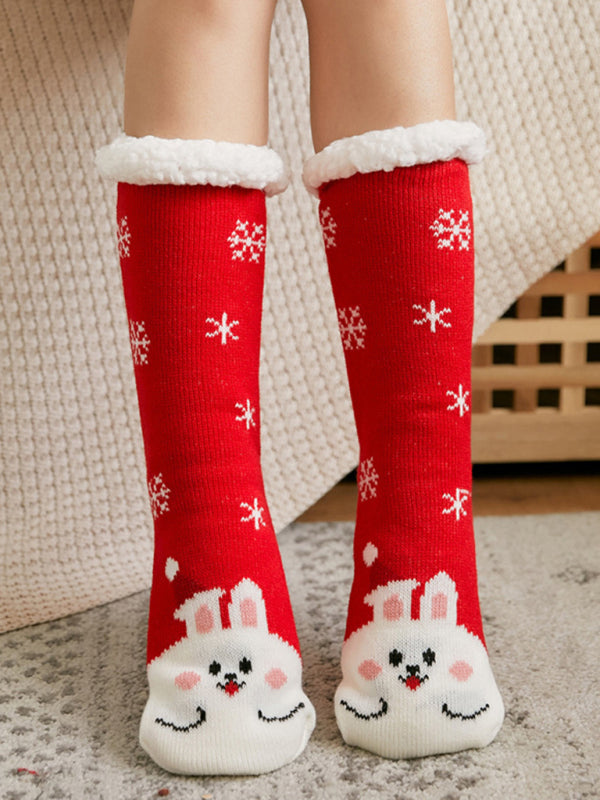 Christmas Floor Socks Home Sleep Slippers Socks